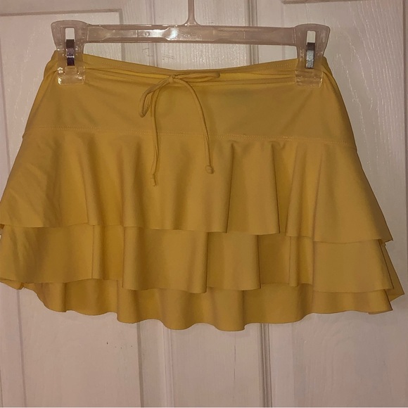 Yellow bathing suit coverup size large - Picture 2 of 4